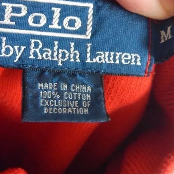 Polo Ralph Lauren Quarter Zip Triple Pony Sweatshirt - Picture 4 of 4